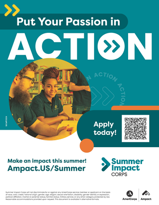 Mini Poster - Summer Impact Corps