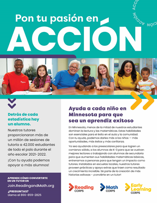 Flyer - MN Combined Education Programs (Spanish)