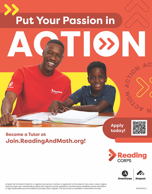 Mini Poster - Reading Corps - 1