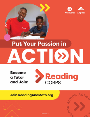 Tabletop Signs - Reading Corps - 1