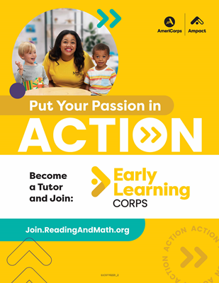 Tabletop Sign - Early Learning Corps - 2