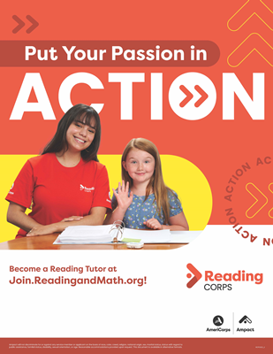 Poster - Reading Corps - 2