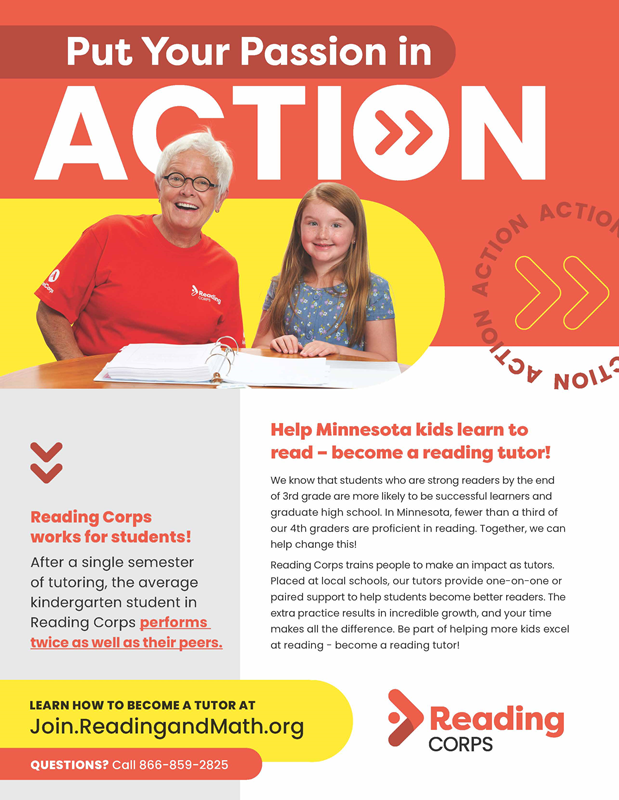 Flyer MN Reading Corps