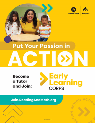 Tabletop Sign - Early Learning Corps - 1